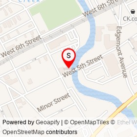Minsec Treatment Center on West 5th Street, Chester Pennsylvania - location map