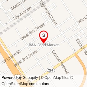 Ok 1 Hour Cleaner on West 3rd Street, Chester Pennsylvania - location map