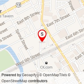 Family Furniture Outlet on Avenue of the States, Chester Pennsylvania - location map