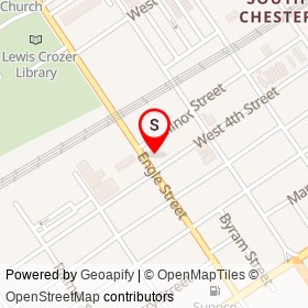 Catherine B Laws Funeral Home on West 4th Street, Chester Pennsylvania - location map