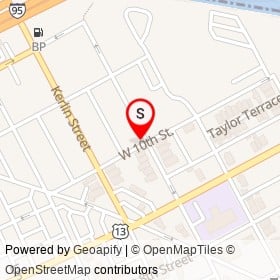 Noah Food Market on West 10th Street, Chester Pennsylvania - location map