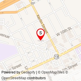 Waller Auto Repairs on West 10th Street, Chester Pennsylvania - location map