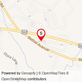 7-Eleven on Bethel Avenue, Upper Chichester Township Pennsylvania - location map
