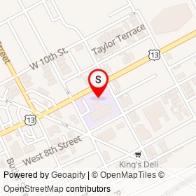 No Name Provided on West 9th Street, Chester Pennsylvania - location map
