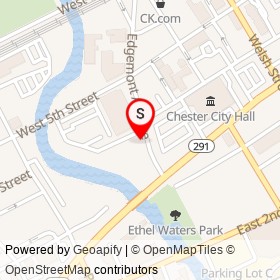 Hardware & Supply Co. of Chester on Edgmont Avenue, Chester Pennsylvania - location map