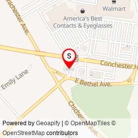 Liberty on East Bethel Avenue, Upper Chichester Township Pennsylvania - location map