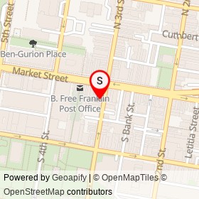Menagerie Coffee on South 3rd Street, Philadelphia Pennsylvania - location map
