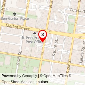 National Mechanics on South 3rd Street, Philadelphia Pennsylvania - location map