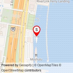 USS Olympia on Delaware River Trail, Philadelphia Pennsylvania - location map