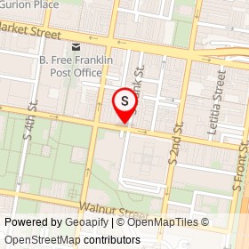 Xenos Gifts on Chestnut Street, Philadelphia Pennsylvania - location map