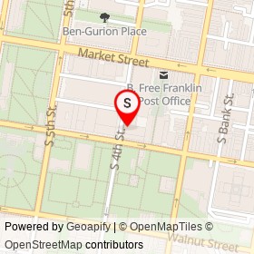 Dave Barbershop on South 4th Street, Philadelphia Pennsylvania - location map