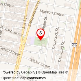 No Name Provided on Earp Street, Philadelphia Pennsylvania - location map