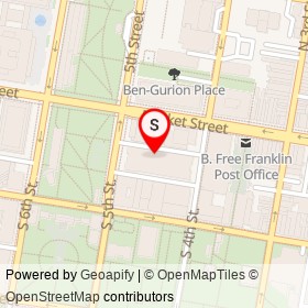 Scoop DeVille on Ludlow Street, Philadelphia Pennsylvania - location map
