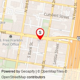 Campo's Deli on Market Street, Philadelphia Pennsylvania - location map