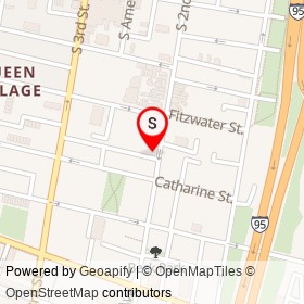 Royal Sushi and Izakaya on South 2nd Street, Philadelphia Pennsylvania - location map