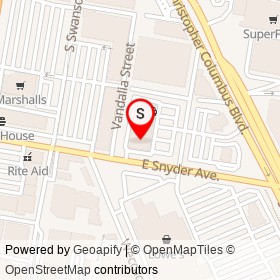 Mattress Firm on East Snyder Avenue, Philadelphia Pennsylvania - location map