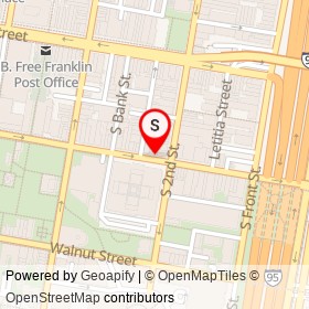 Lucia Cartel on Chestnut Street, Philadelphia Pennsylvania - location map