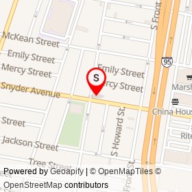 McKennas on Snyder Avenue, Philadelphia Pennsylvania - location map