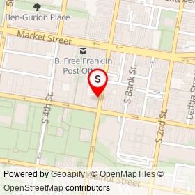 ABI Quick Shop on South 3rd Street, Philadelphia Pennsylvania - location map