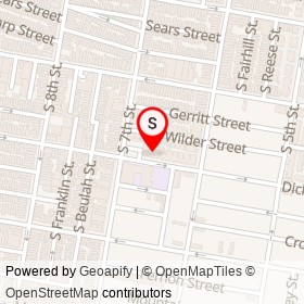 Rite Aid on South 7th Street, Philadelphia Pennsylvania - location map