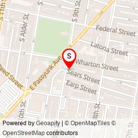 Global Crepes & Local Shakes on South 9th Street, Philadelphia Pennsylvania - location map