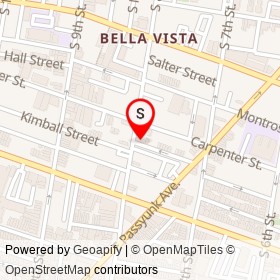Bibou on Kimball Street, Philadelphia Pennsylvania - location map