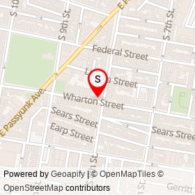 Benna's on South 8th Street, Philadelphia Pennsylvania - location map