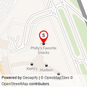 Philly's Favorite Snacks on PA 291, Philadelphia Pennsylvania - location map