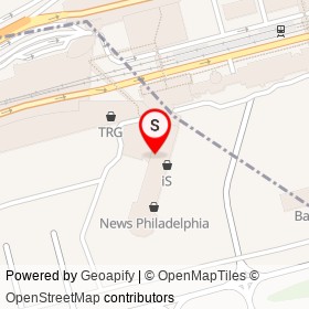 Villa on PA 291, Philadelphia Pennsylvania - location map
