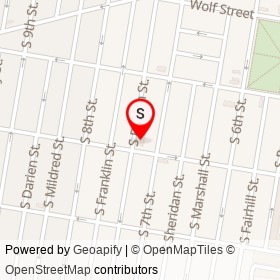 Maytag Laundry Mate on West Porter Street, Philadelphia Pennsylvania - location map
