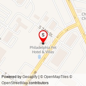 Philadelphia Pet Hotel & Villas on Holstein Avenue, Philadelphia Pennsylvania - location map