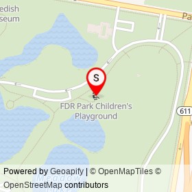 FDR Park Children's Playground on Pattison Avenue, Philadelphia Pennsylvania - location map
