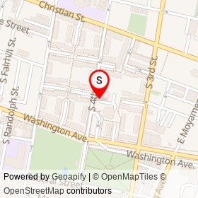 No Name Provided on South 4th Street, Philadelphia Pennsylvania - location map