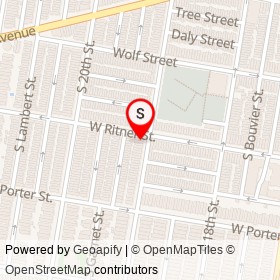 Tap Room on 19th on South 19th Street, Philadelphia Pennsylvania - location map