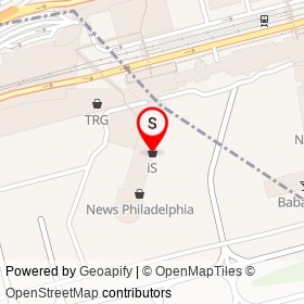 iS on PA 291, Philadelphia Pennsylvania - location map
