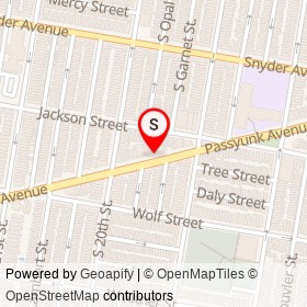 Brewery ARS on Passyunk Avenue, Philadelphia Pennsylvania - location map