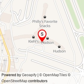 Tony Luke's on PA 291, Philadelphia Pennsylvania - location map