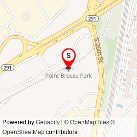 Point Breeze Park on , Philadelphia Pennsylvania - location map