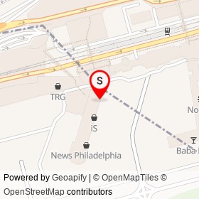 Jack Duggan's Pub on PA 291, Philadelphia Pennsylvania - location map