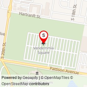 Vendemmia Square on , Philadelphia Pennsylvania - location map