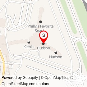 Hudson on Island Avenue, Philadelphia Pennsylvania - location map