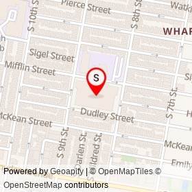 Bok on Mifflin Street, Philadelphia Pennsylvania - location map