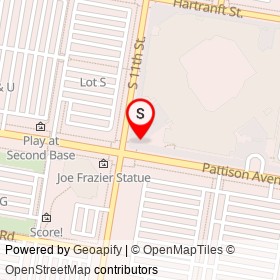 Mike Schmidt on Pattison Avenue, Philadelphia Pennsylvania - location map