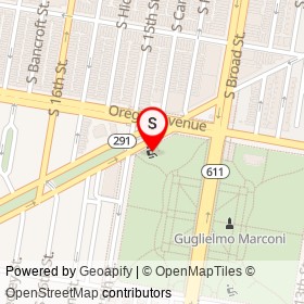 No Name Provided on West Moyamensing Avenue, Philadelphia Pennsylvania - location map