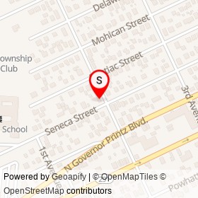 Femi's Pizza on 2nd Avenue, Tinicum Township Pennsylvania - location map