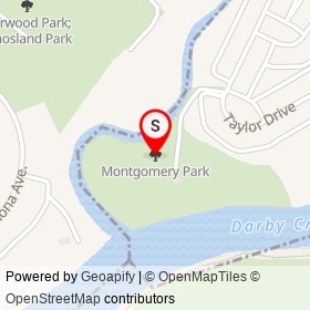 Montgomery Park on , Folcroft Pennsylvania - location map