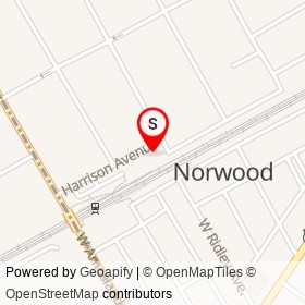 No Name Provided on Ridley Avenue, Norwood Pennsylvania - location map
