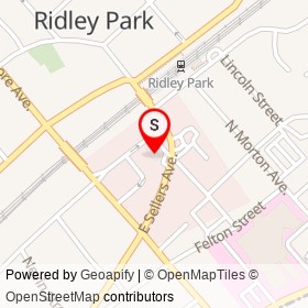 7-Eleven on East Hinckley Avenue, Ridley Park Pennsylvania - location map