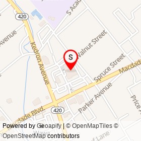 CVS Pharmacy on Macdade Boulevard, Ridley Township Pennsylvania - location map