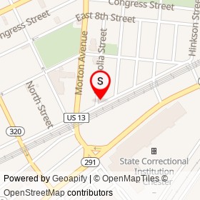Selco Restorations on East 6th Street, Chester Pennsylvania - location map